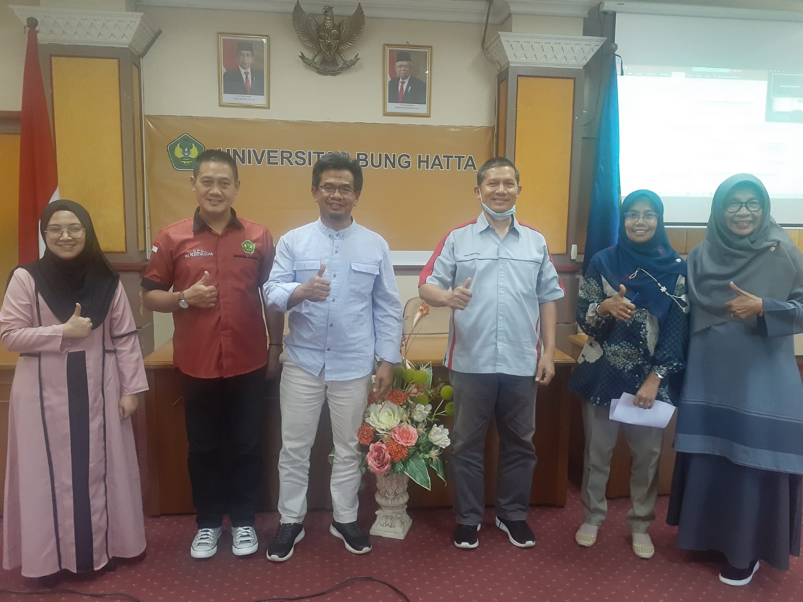 Pengukuhan Tim Waste Recycle Centre (WRC) Universitas Bung Hatta