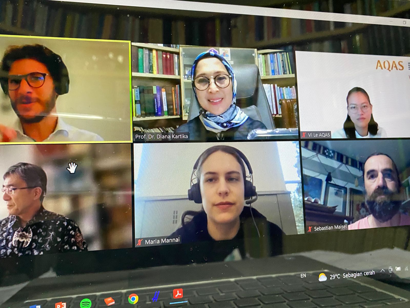 Prof. Dr. Dra. Diana Kartika Menjadi Asesor Akreditasi Internasional AQAS
