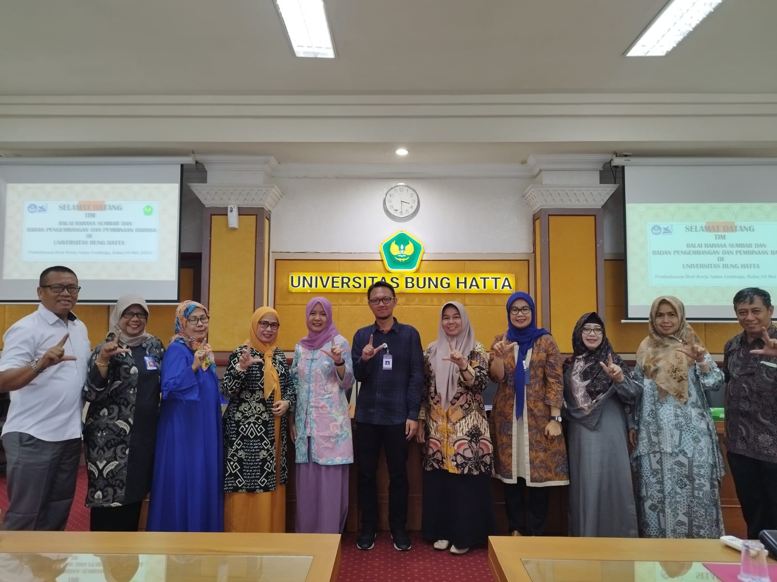 Universitas Bung Hatta Jalin Kerja Sama dengan Badan Pengembangan dan Pembinaan Bahasa Pusat bersama Balai Bahasa Provinsi Sumbar