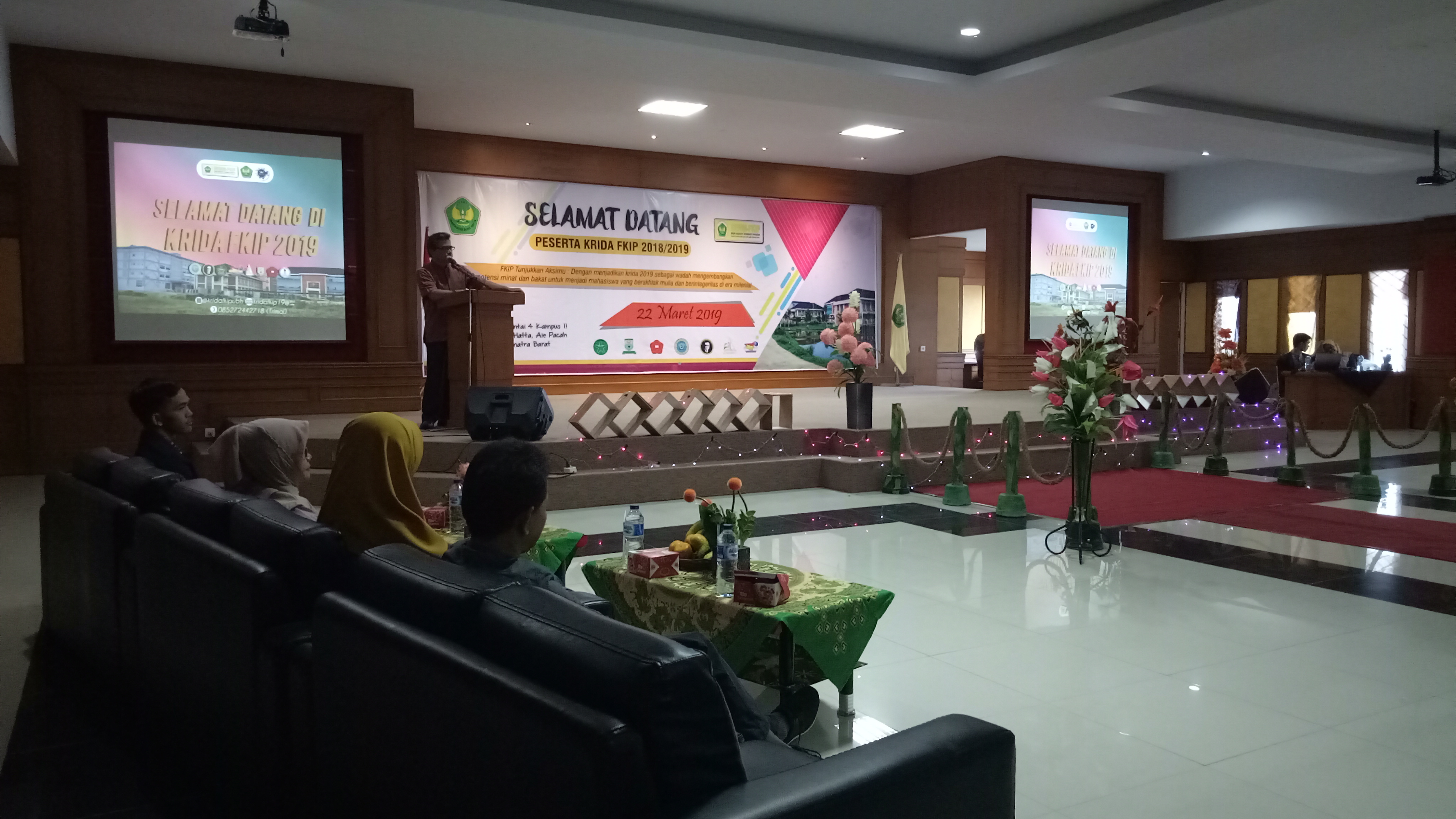 Pembukaan Krida FKIP Universitas Bung Hatta