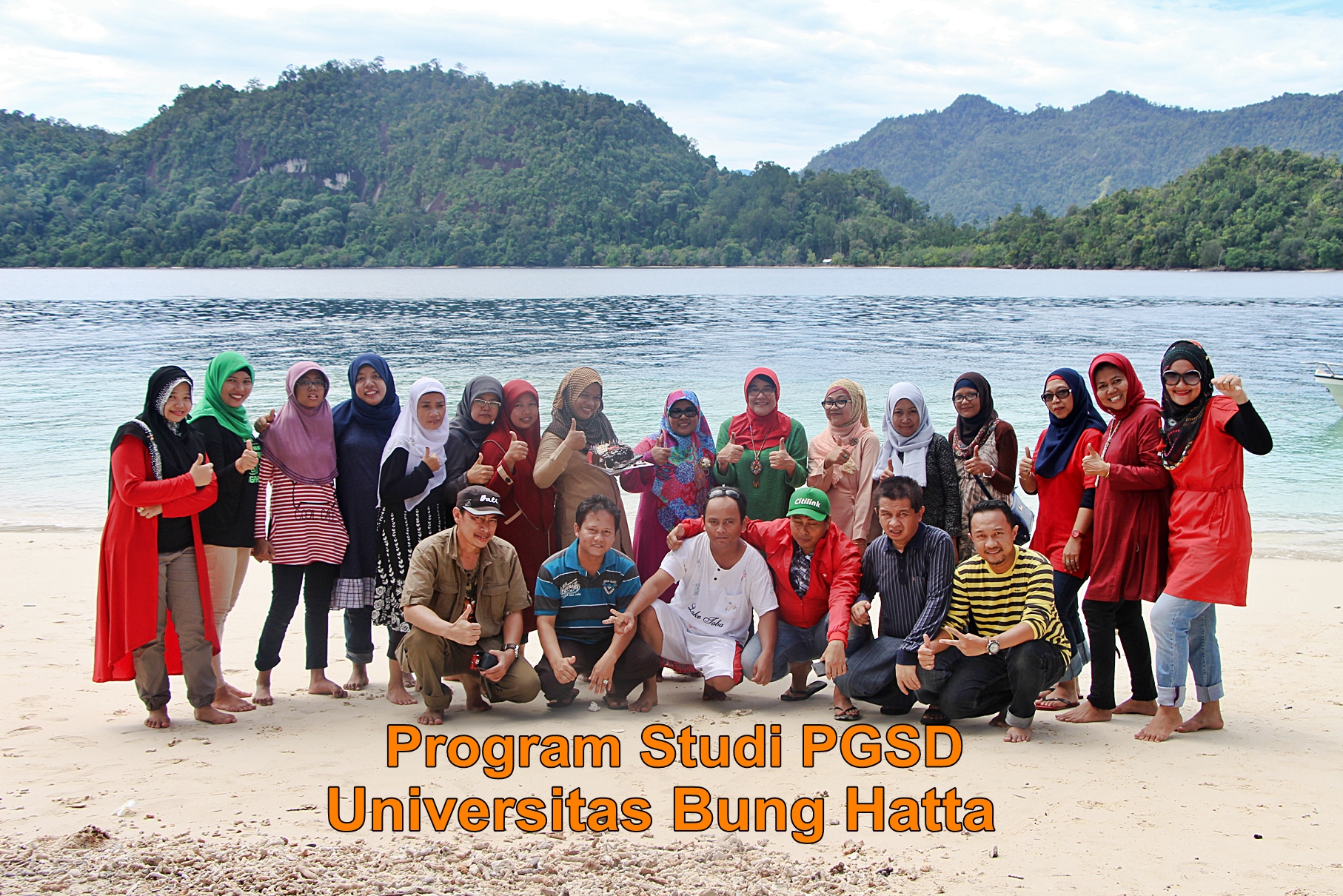 PGSD Universitas Bung Hatta Gelar Kegiatan Silaturahmi di Pulau