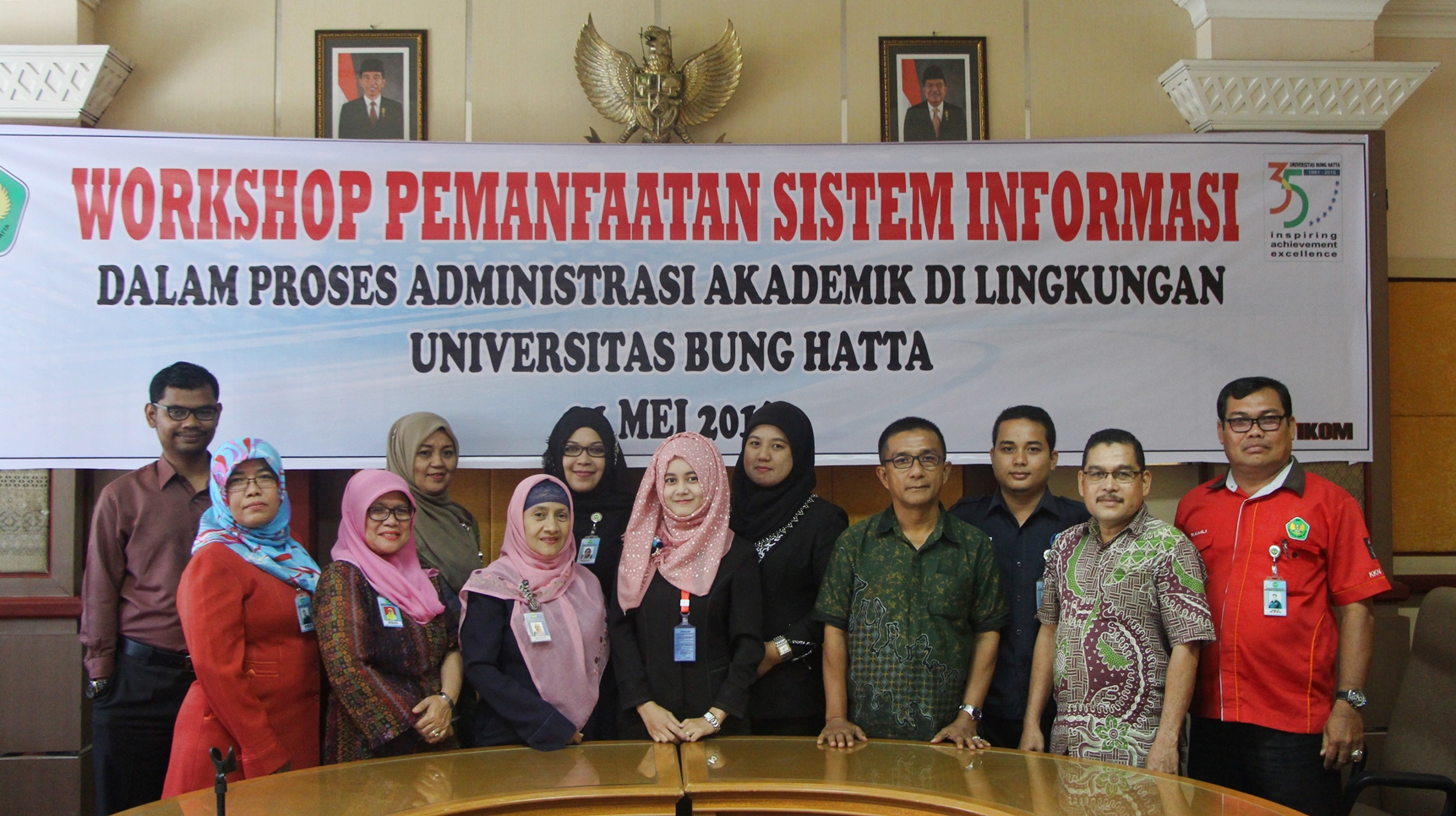 Pustikom Universitas Bung Hatta Gelar Workshop Pemanfaatan Sistem Informasi