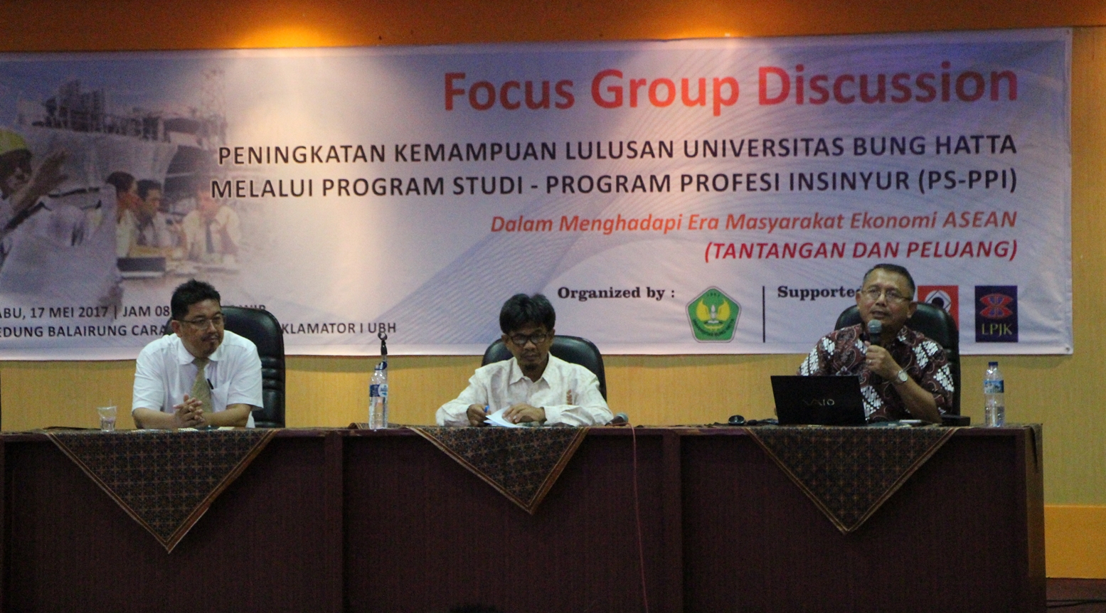 Universitas Bung Hatta Adakan FGD Program Profesi Insinyur