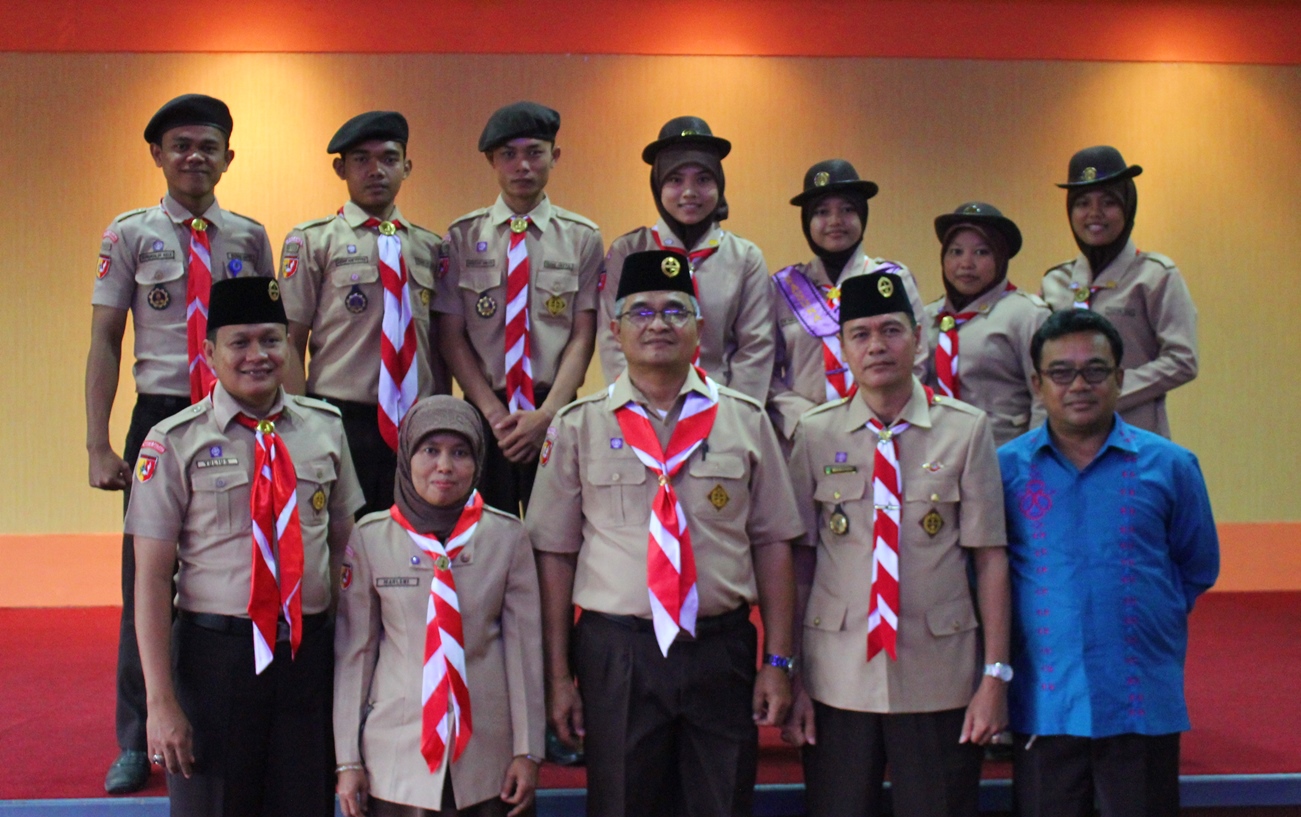 Pelantikan Dewan Pengurus UKM Pramuka Periode 2014/2015