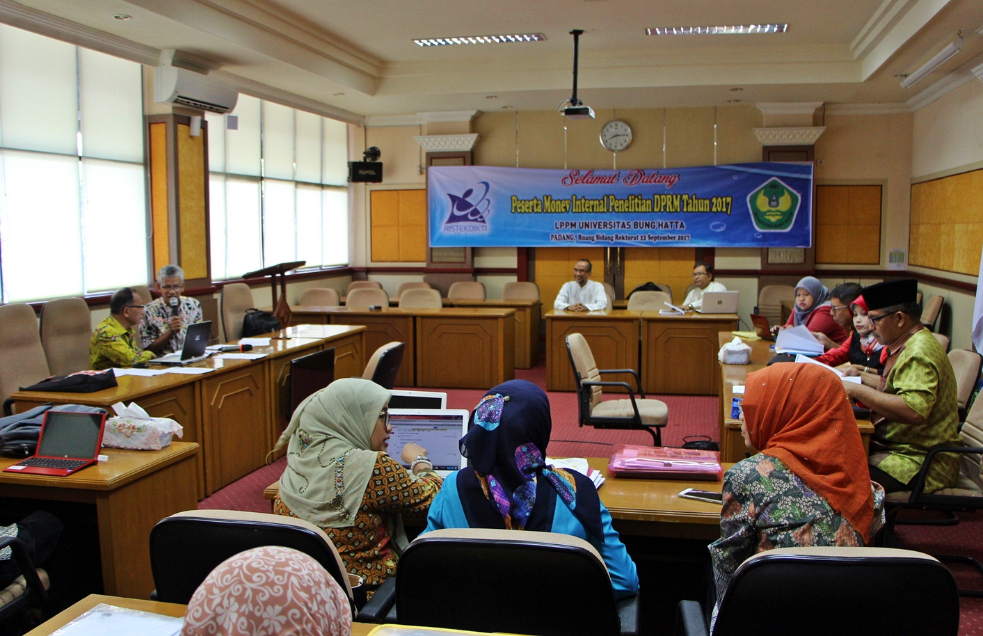 LPPM Universitas Bung Hatta Laksanakan Monev Internal Hibah Penelitian DRPM Kemenristekdikti