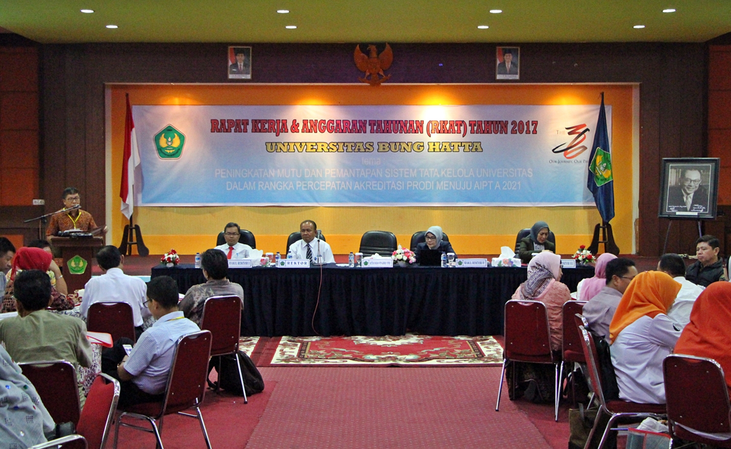 Universitas Bung Hatta Menyelenggarakan RKAT 2017