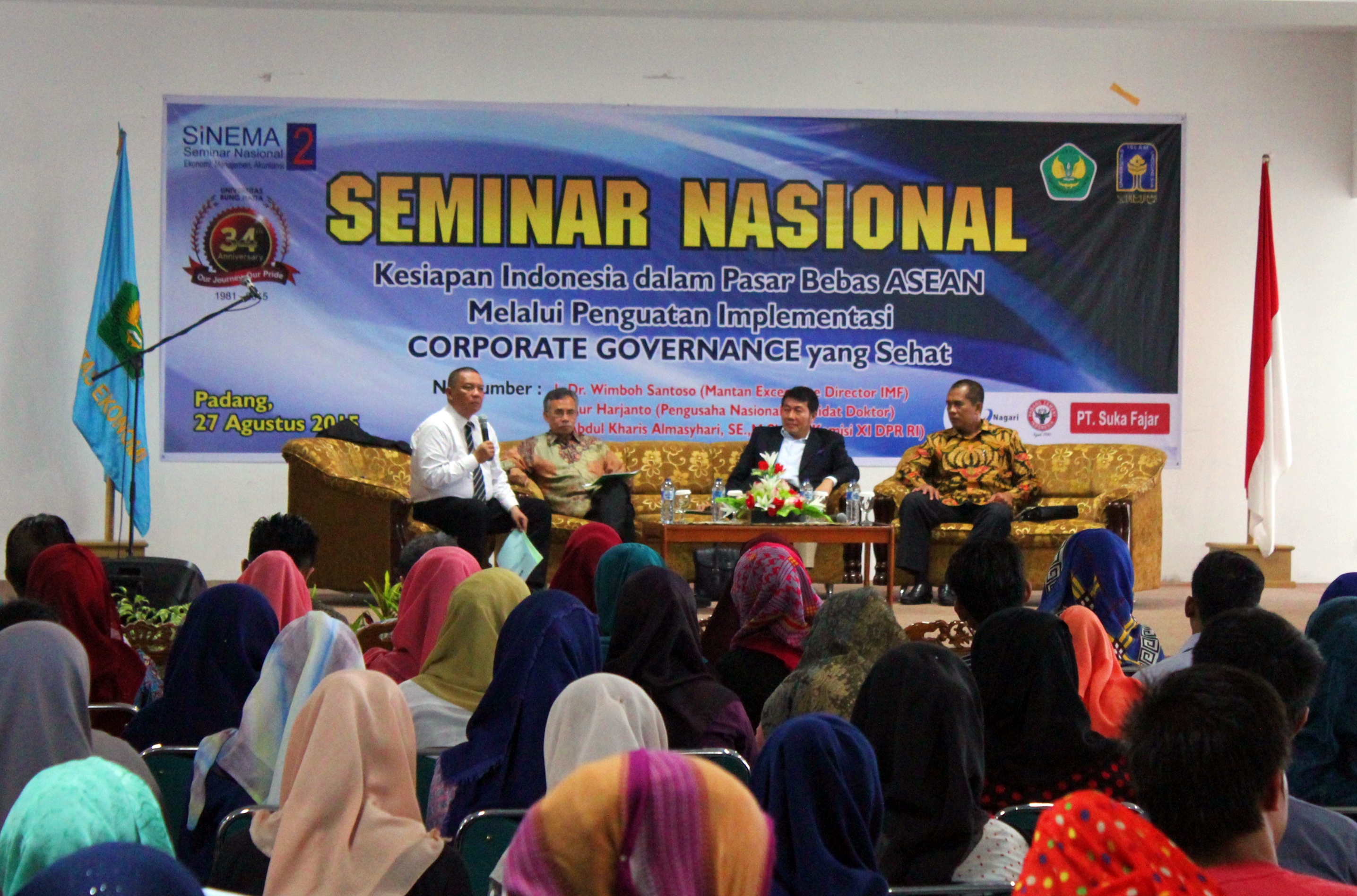 Universitas Bung Hatta Gelar SiNEMA 2 Kesiapan Indonesia dalam Pasar Bebas ASEAN