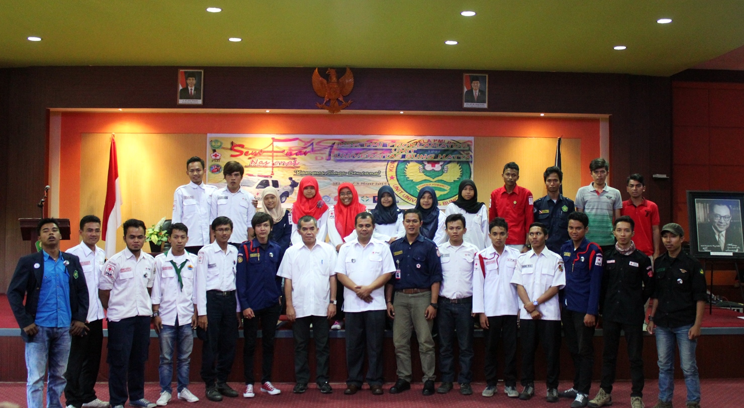 Seminar Kampus Siaga Bencana Awali Kegiatan Pelatihan SAR Nasional KSR-PMI Proklamator UBH