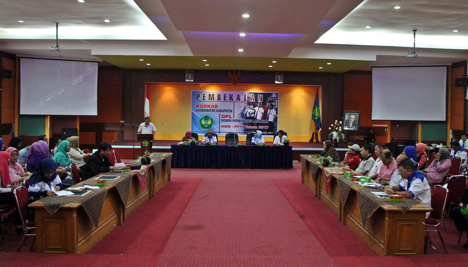 Universitas Bung Hatta Bekali 66 Koorkab dan DPL KKN-PPM 2017