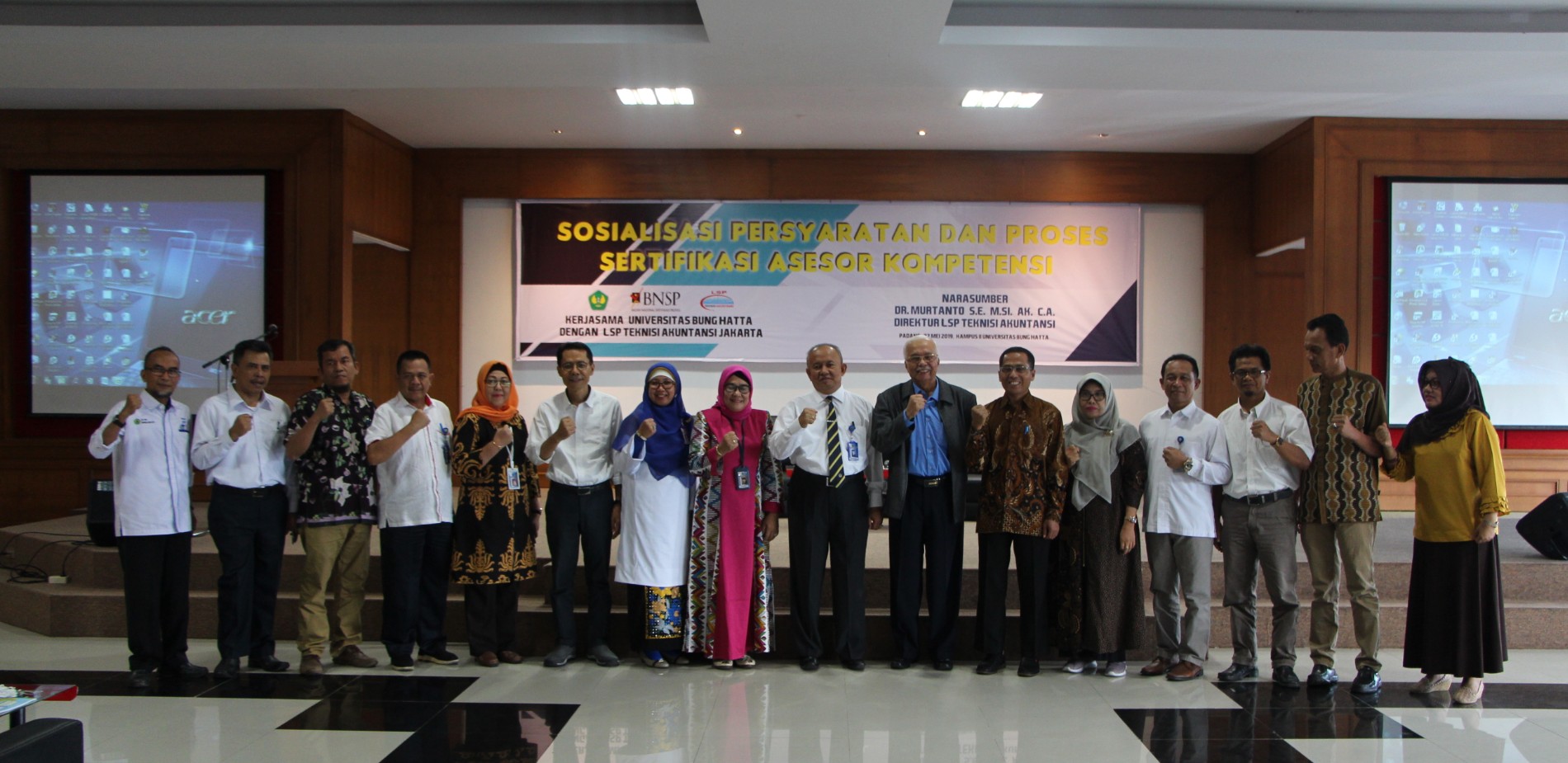 Sosialisasi Persyaratan dan Proses Sertifikasi Asesor Kompetensi