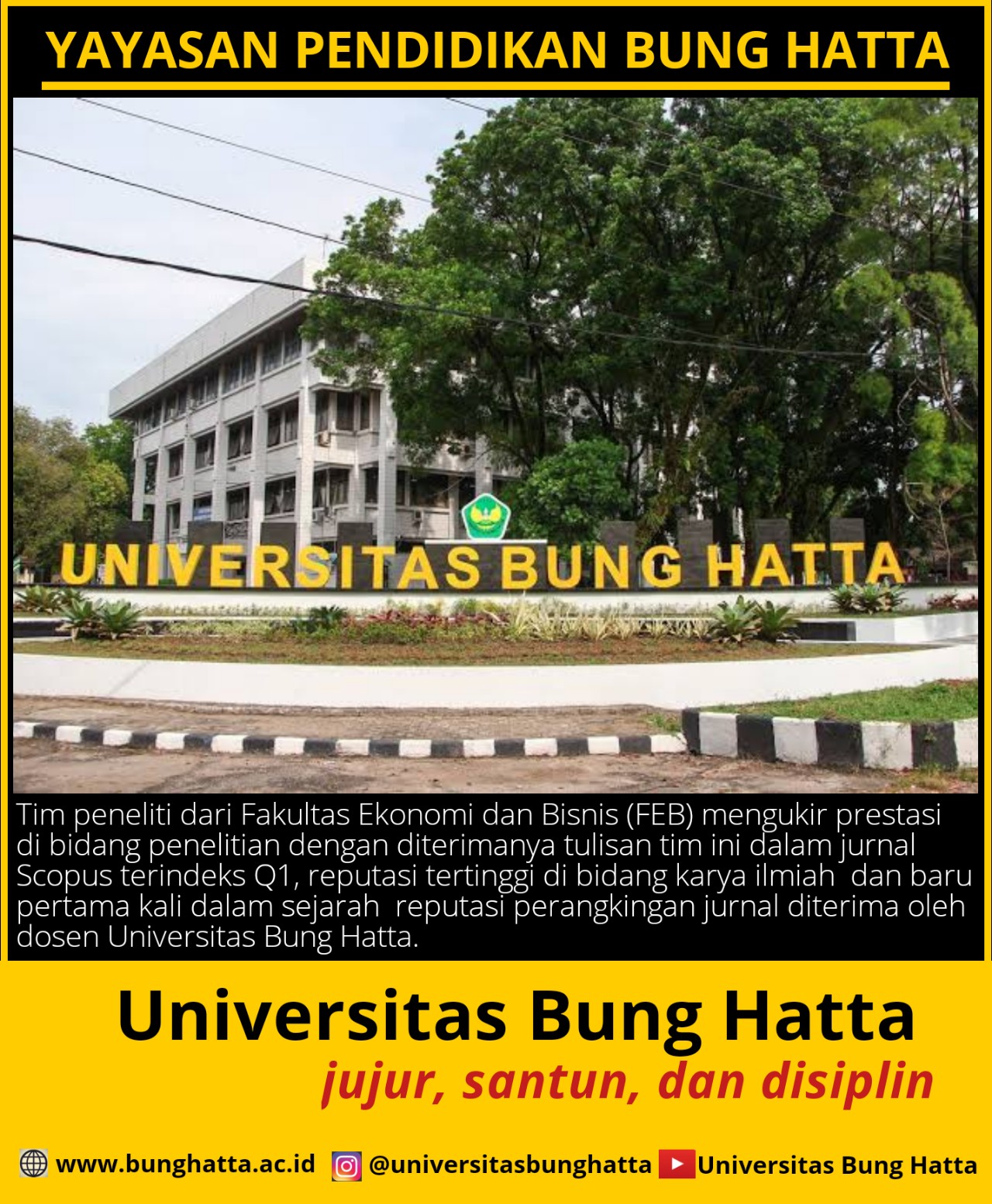 Puncak Prestasi Publikasi Fakultas Ekonomi dan Bisnis