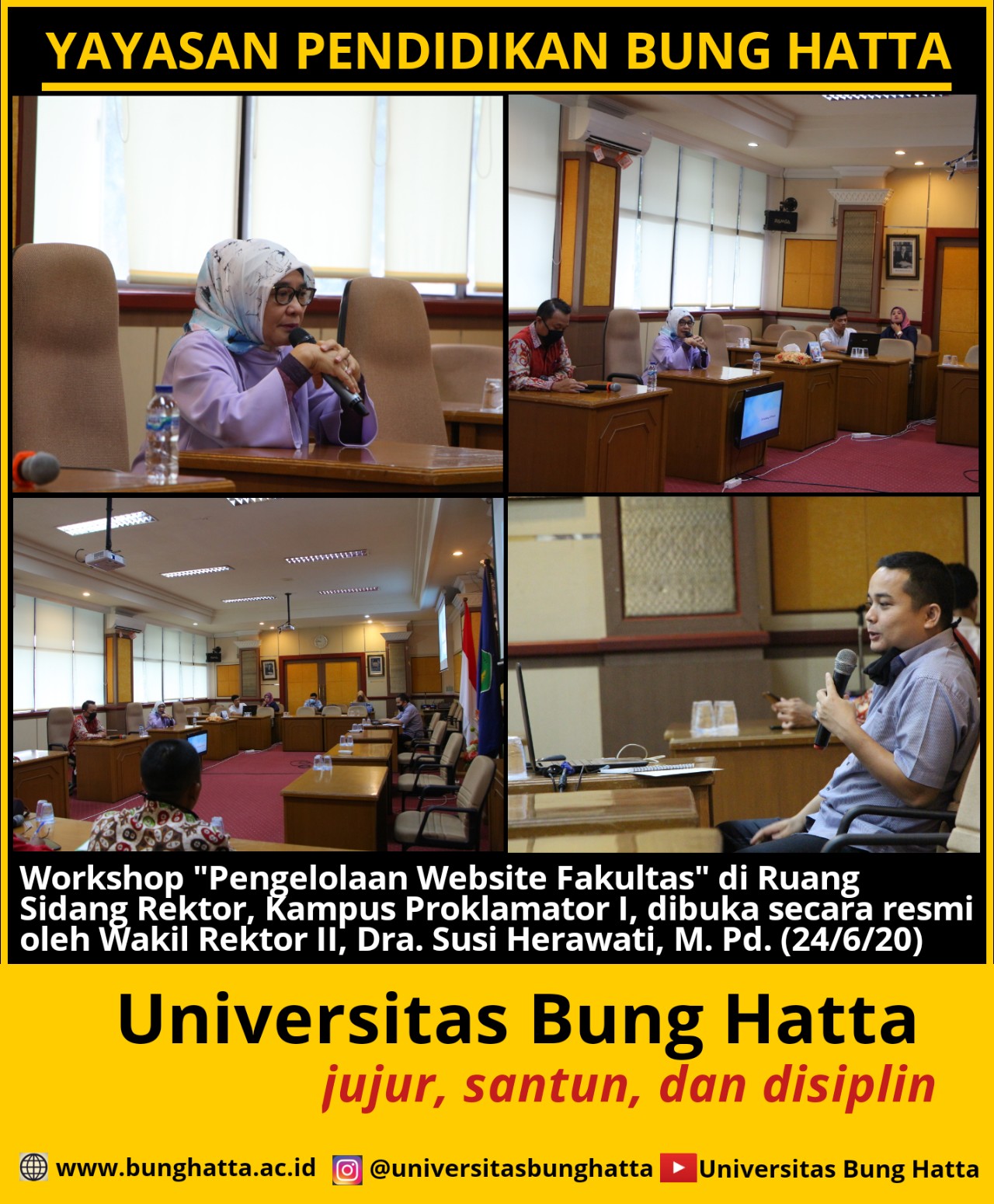 Capai Target Unggul: Pengelola Ikuti Workshop Pengelolaan Website Fakultas