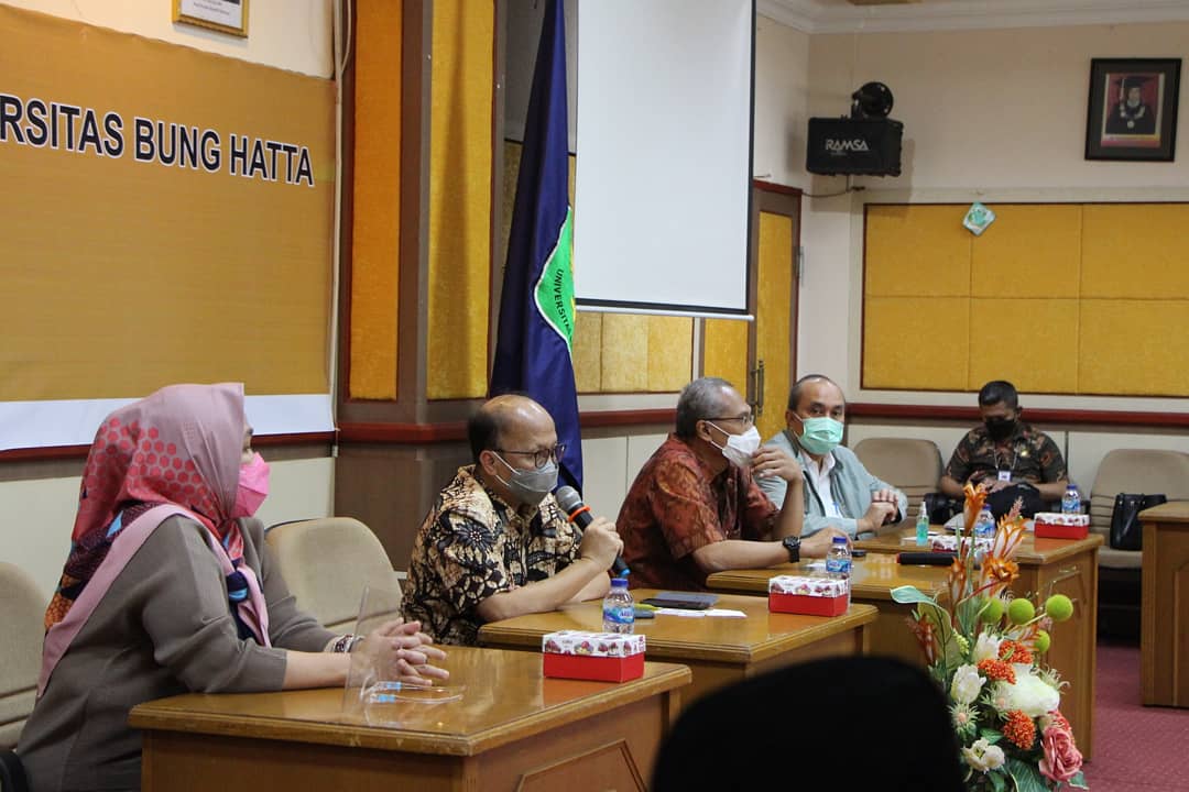 Rombongan Kementerian Ketenagakerjaan RI Berkunjung ke  Universitas Bung Hatta