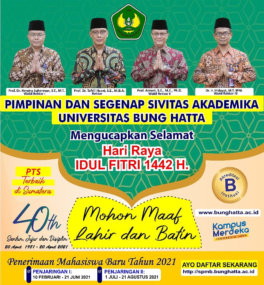 Selamat Idul Fitri 1442 H