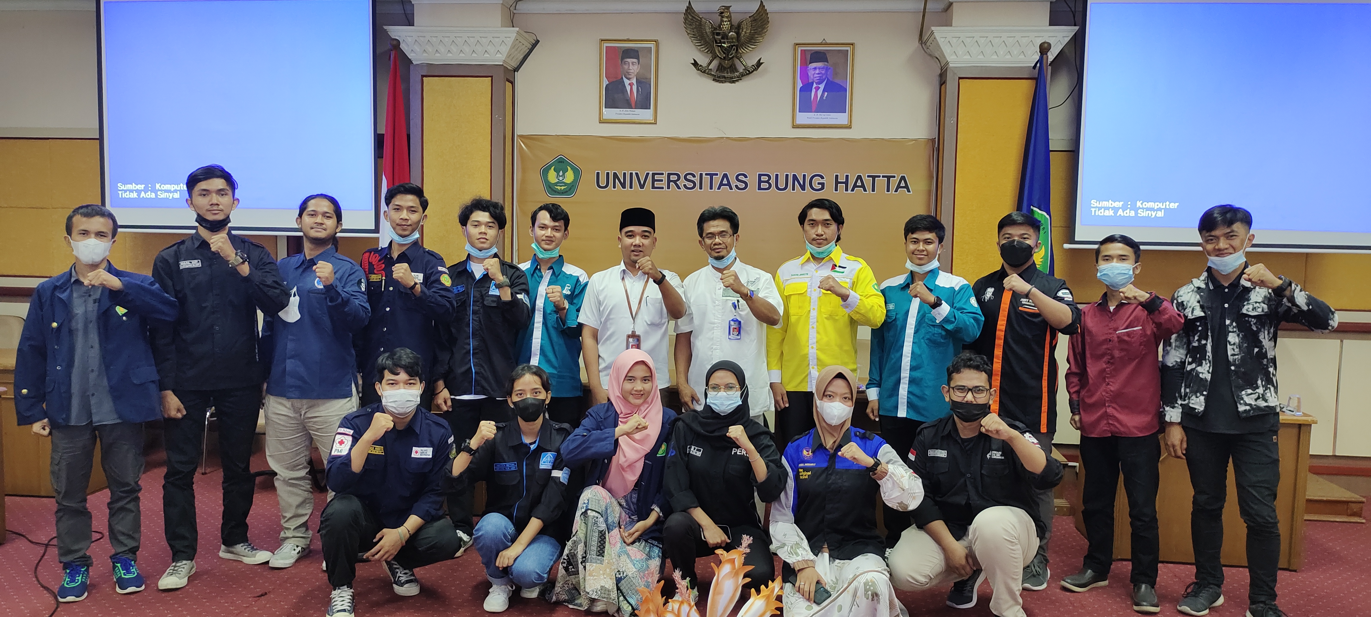 Wakil Rektor III Rakor bersama UKM di Lingkungan Universitas Bung Hatta