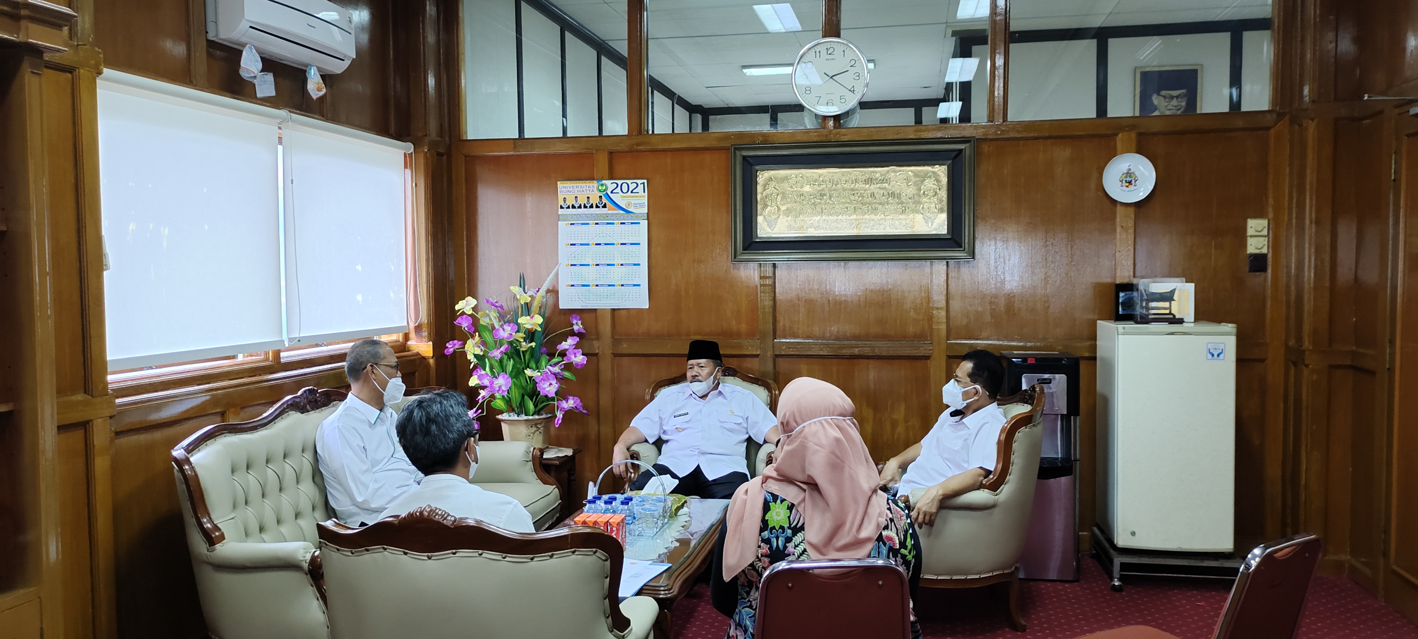 Optimalkan Kerja Sama: Bupati Agam Kunjungi Universitas Bung Hatta