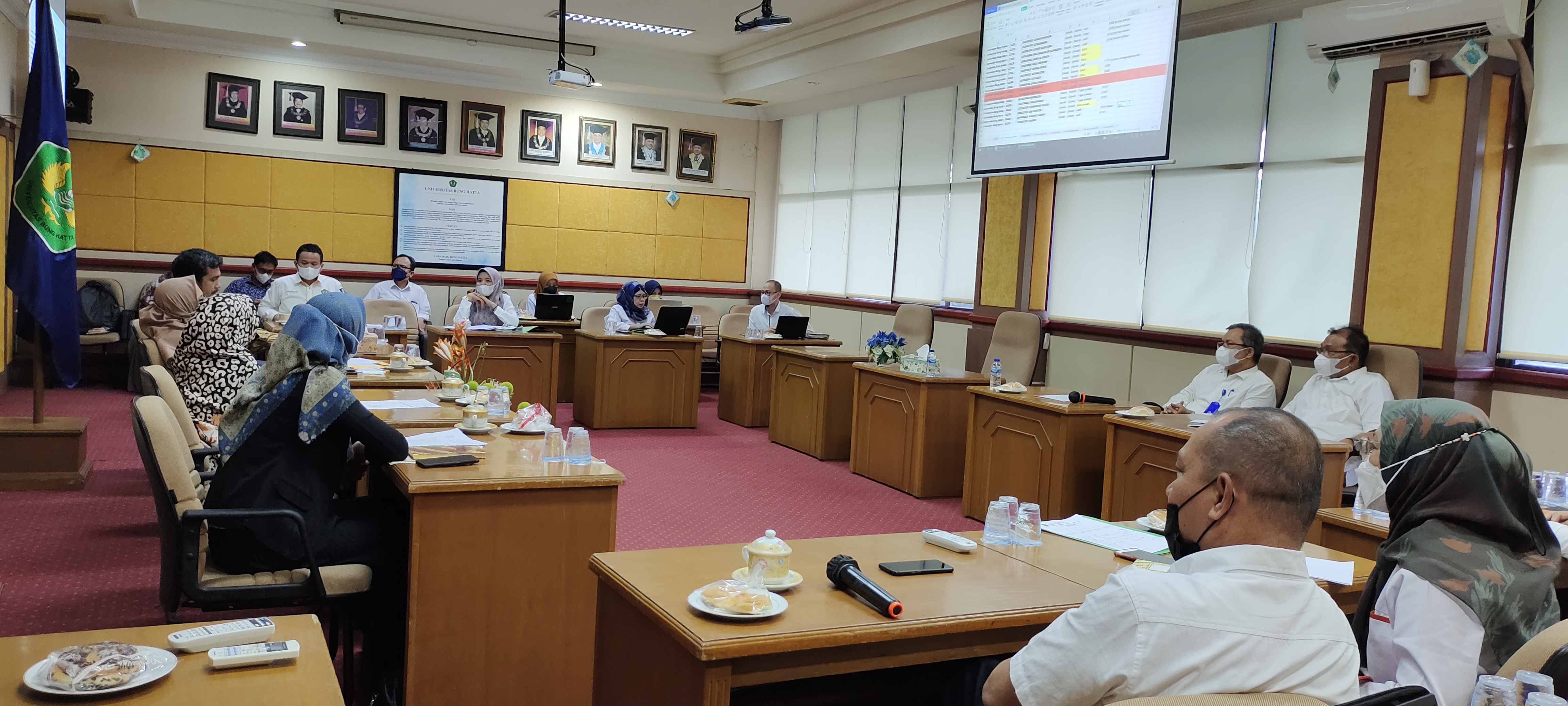 Tim LLDIKTI X Kunjungi Universitas Bung Hatta dalam Rangka Wasdalbin Tahun 2021