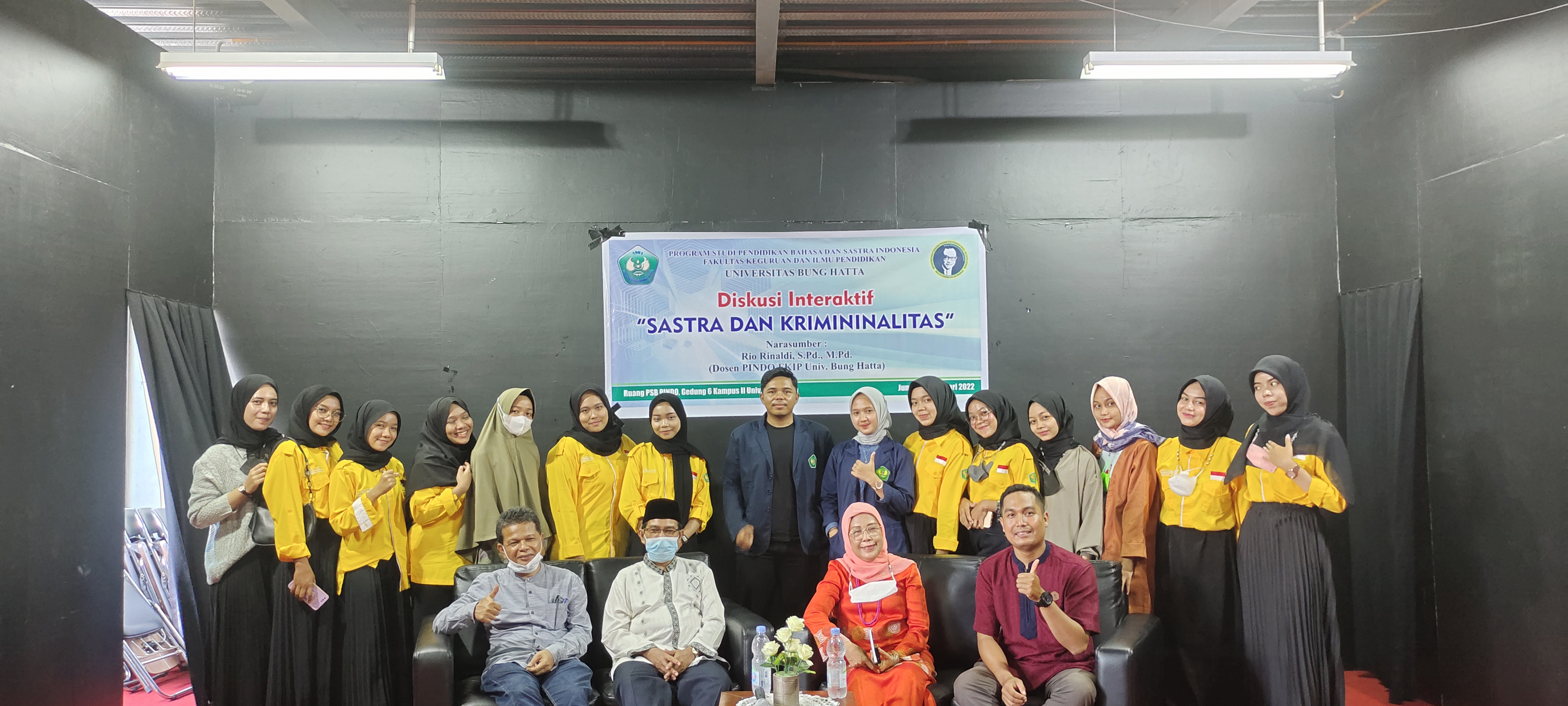 Sikapi Kondisi Terkini, HMMPS Pindo Sukses Menggelar Diskusi Interaktif: Sastra dan Kriminalitas