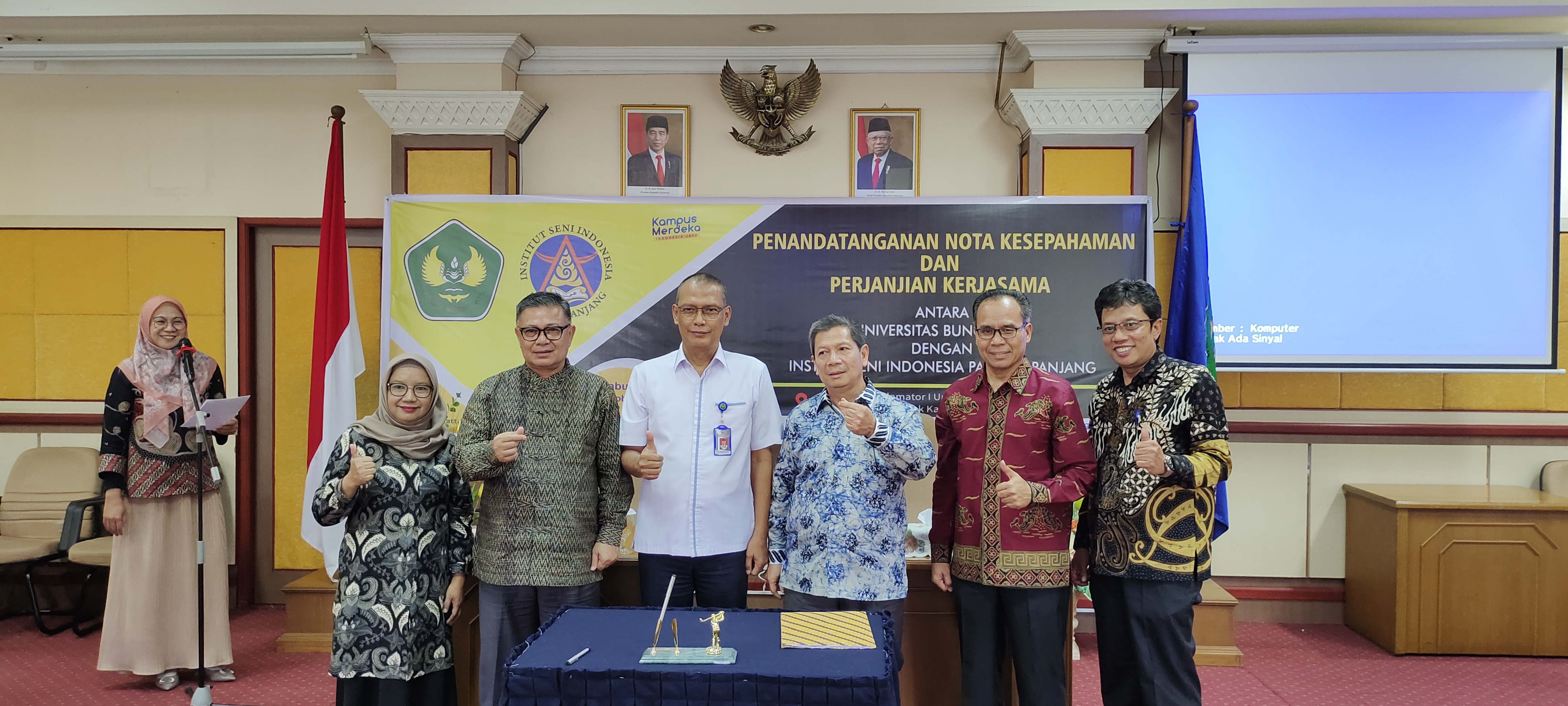 Universitas Bung Hatta Jalin Sinergi dengan Institut Seni Indonesia (ISI) Padangpanjang