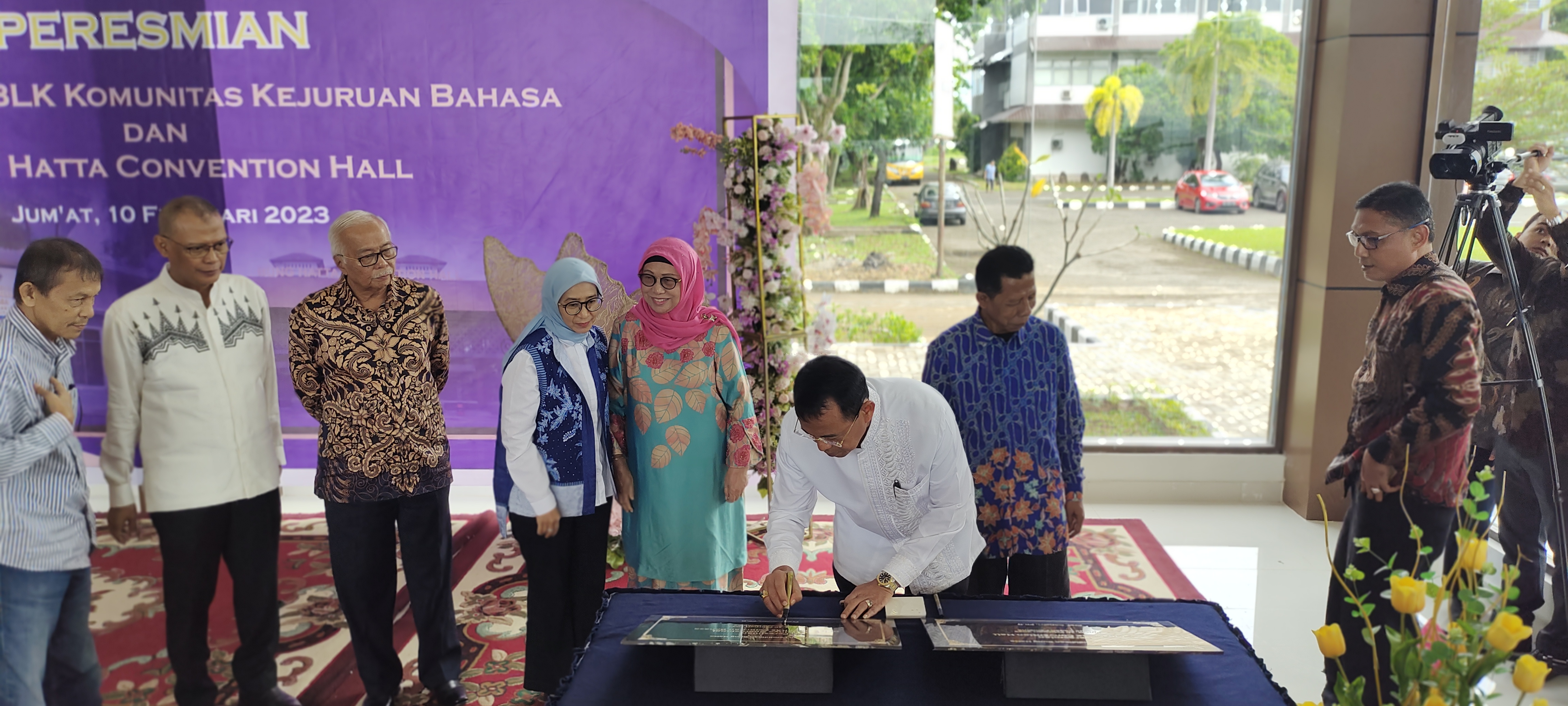 BLKK Kejuruan Bahasa dan Bung Hatta Convention Hall Resmi Dibuka