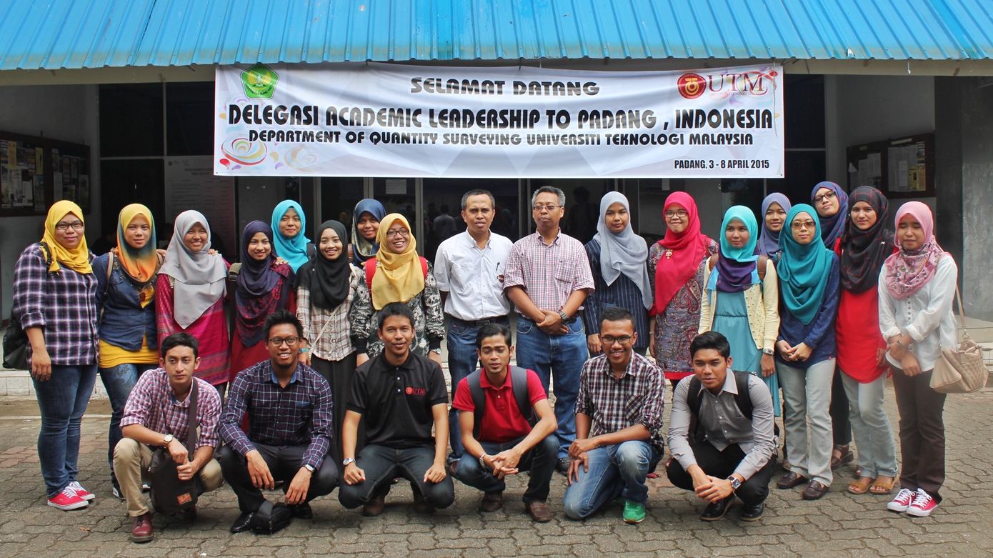 20 Mahasiswa Quantity Surveying Universiti Teknologi Malaysia Kunjungi UBH