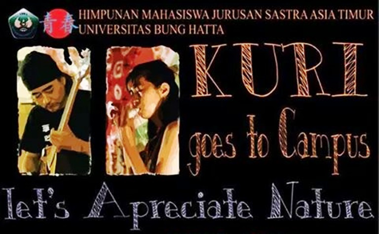 5 Januari, Musisi Jepang "Kuri" Akan Tampil di UBH