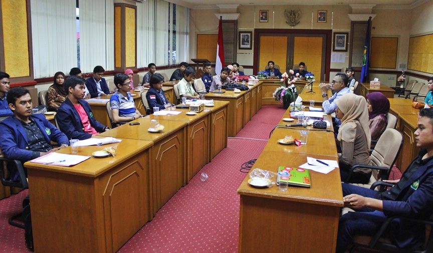 Pertemuan Kelembagaan Mahasiswa Dengan Bidang Kemahasiswaan