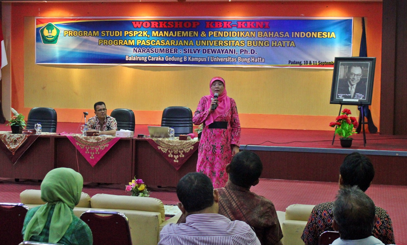 Pascasarjana Universitas Bung Hatta Selenggrakan Workshop KBK-KKNI