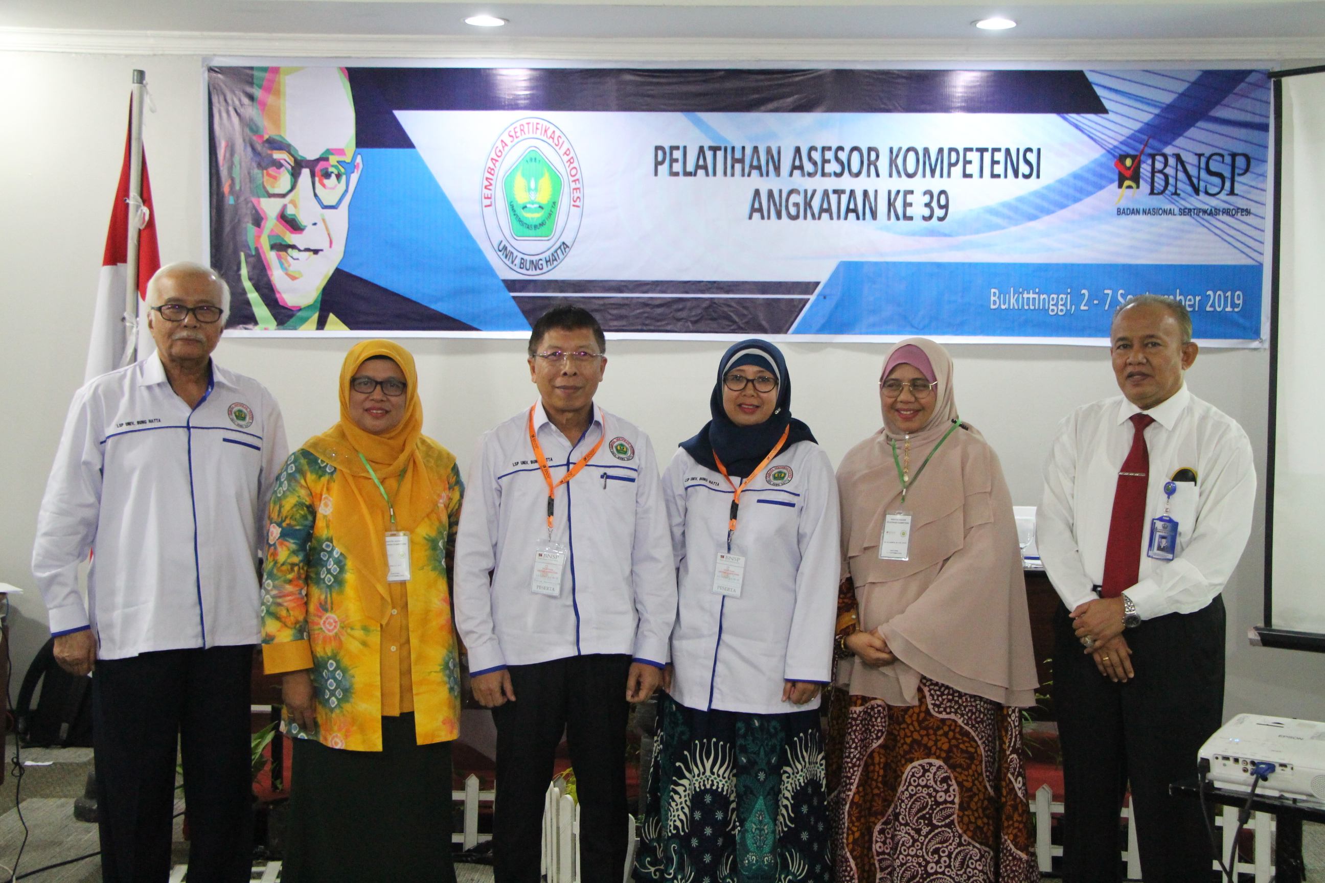 Jalin Kerja Sama dengan BNSP: 31 Dosen UBH Ikuti Pelatihan Asesor Kompetensi