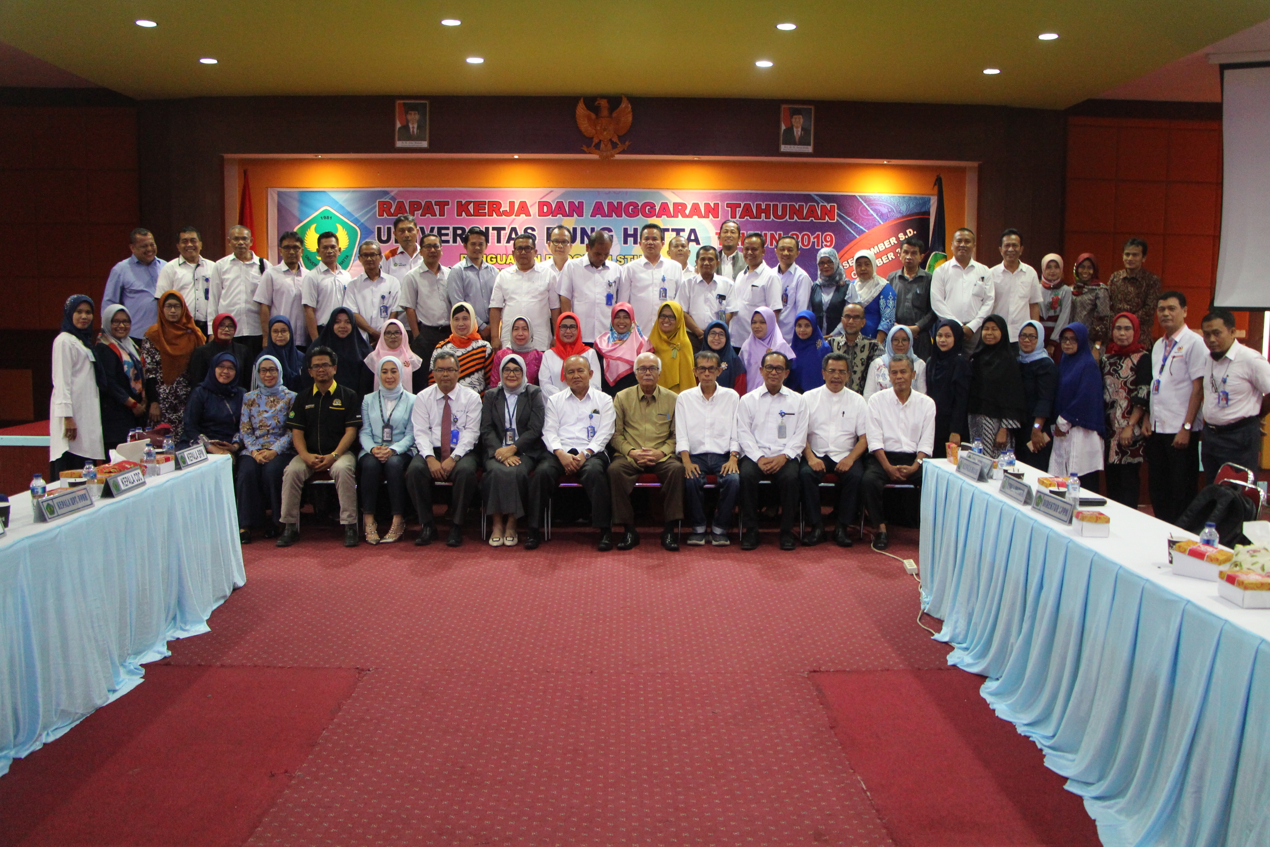 Rapat Kerja dan Anggaran Tahunan Universitas Bung Hatta 2019