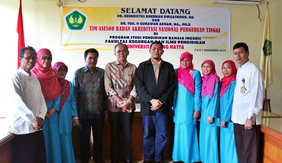 Visitasi BAN-PT Pendidikan Bahasa Inggris UBH