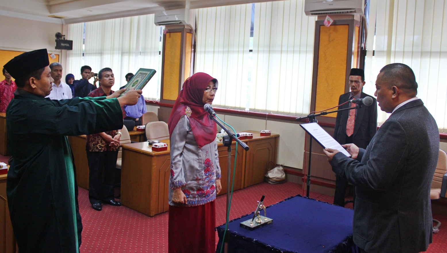 Dr. Ir. Yusra M.S  Menjabat Wakil Dekan Baru Fakultas Perikanan dan Ilmu Kelautan