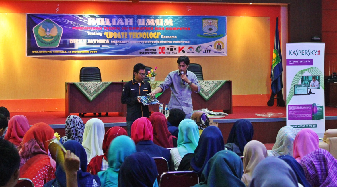 Upgrade Teknologi Bersama Kaspersky Indonesia dan Overlocking Indonesia