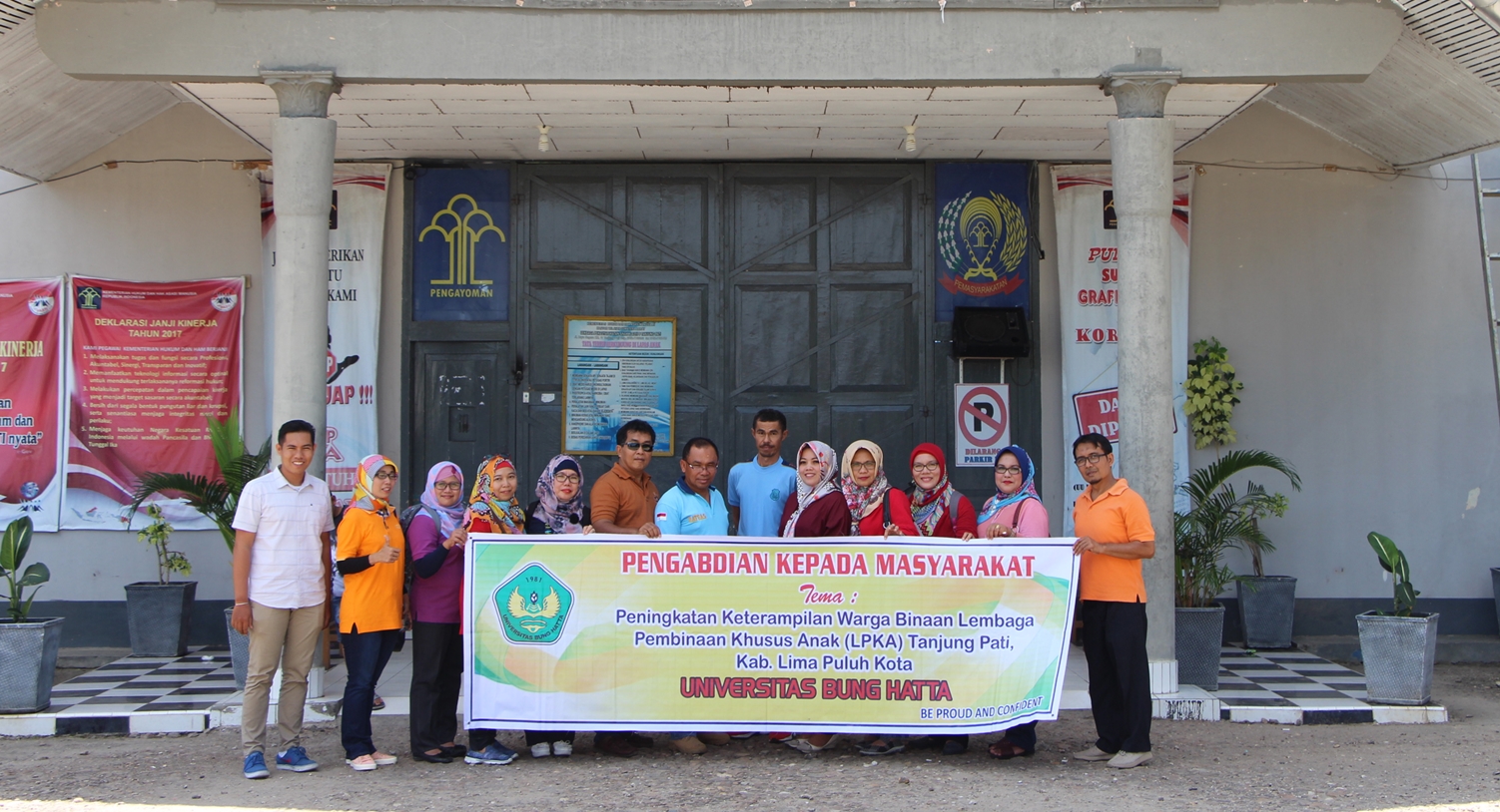 Dosen Universitas Bung Hatta Latih Kewirausahaan di LPKA Klass II Tanjung Pati