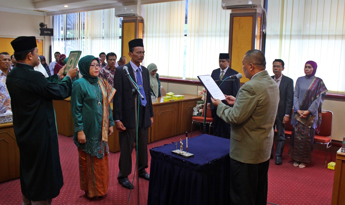 Pelantikan dan Serah Terima Dekan FH, FPIK dan PLT LPPM Universitas Bung Hatta