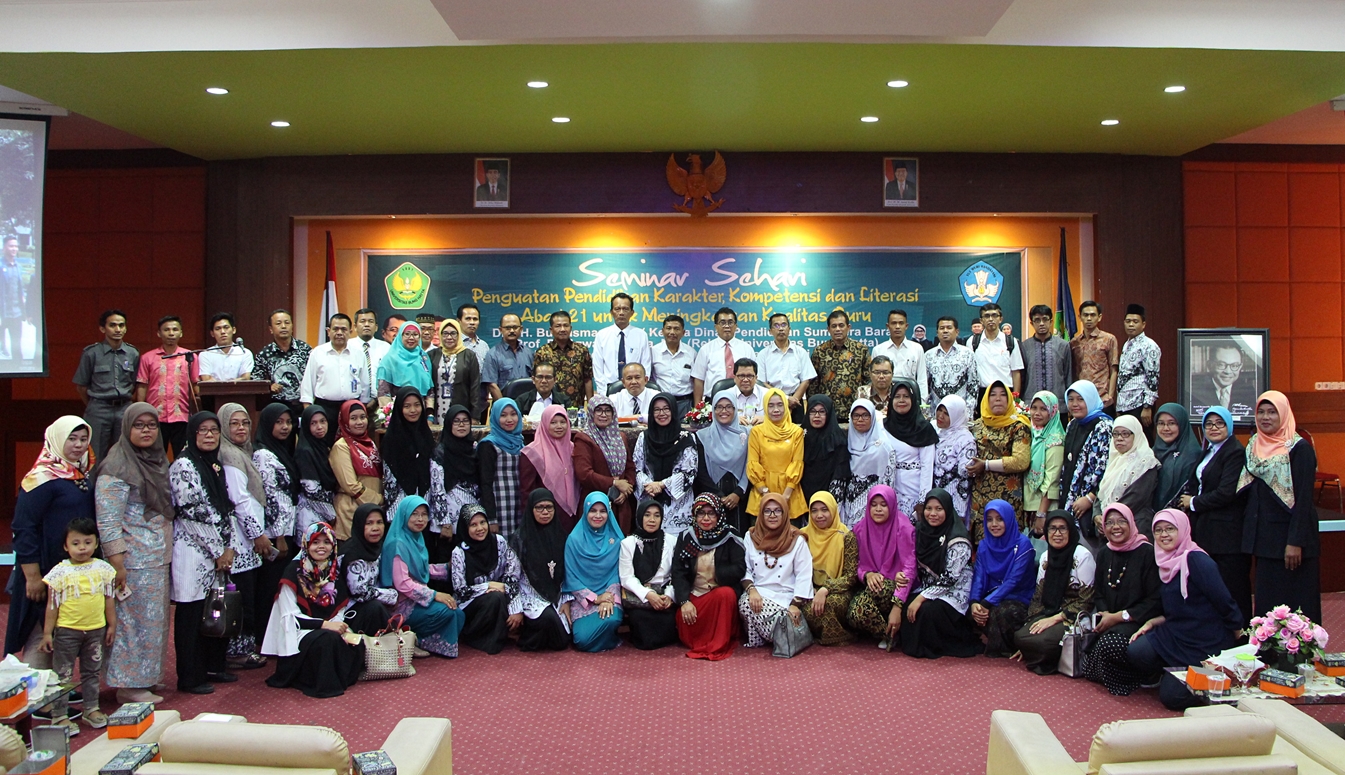 Universitas Bung Hatta Selenggarakan Seminar Pendidikan Sehari Meningkatkan Kualitas Guru