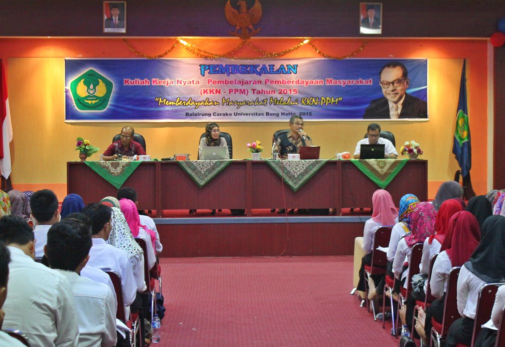 Sebelum Bermasyarakat, Mahasiswa Wajib Ikuti Pembekalan KKN-PPM