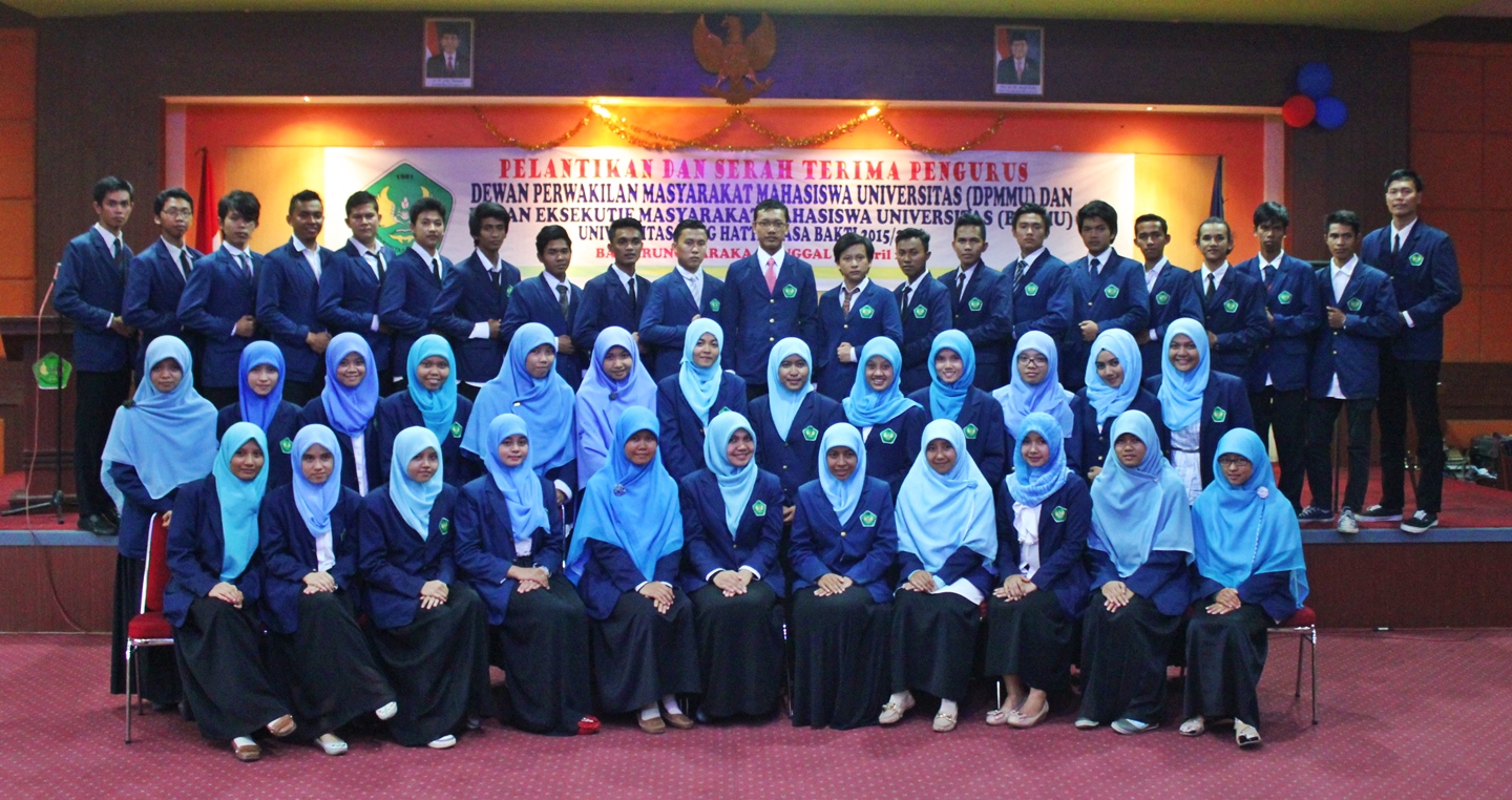 Pengurus BEMM Universitas Bung Hatta Masa Bakti 2015/2016