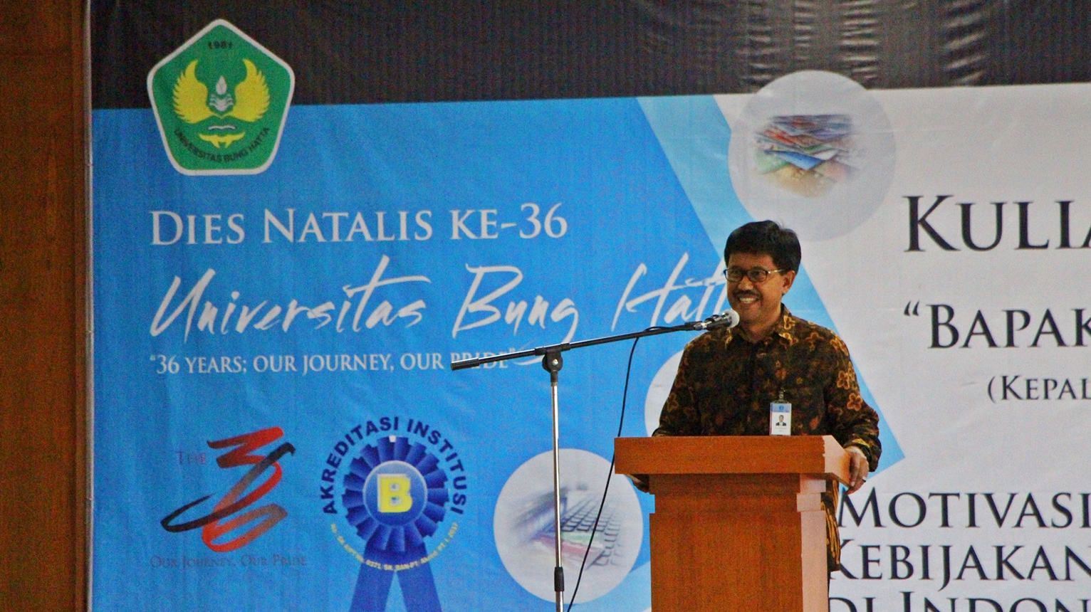 Bank Indonesia Perwakilan Sumbar Berikan Kuliah Umum Mahasiswa Universitas Bung Hatta