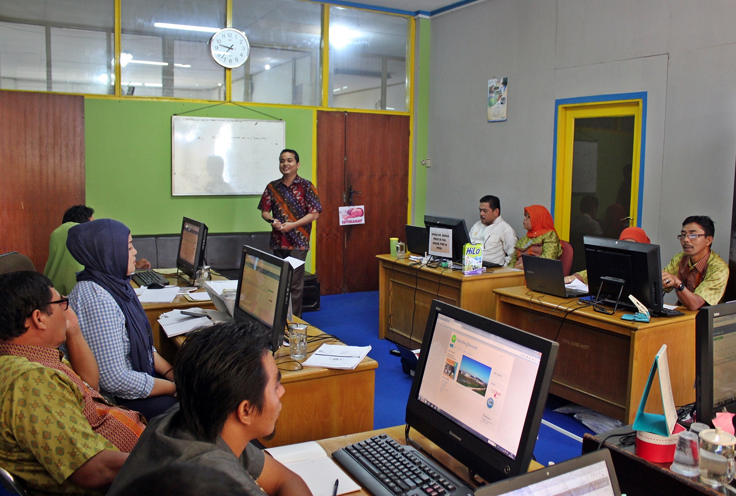 Pustikom Gelar Pelatihan Pengelolaan Admin Website Fakultas dan Pascasarjana