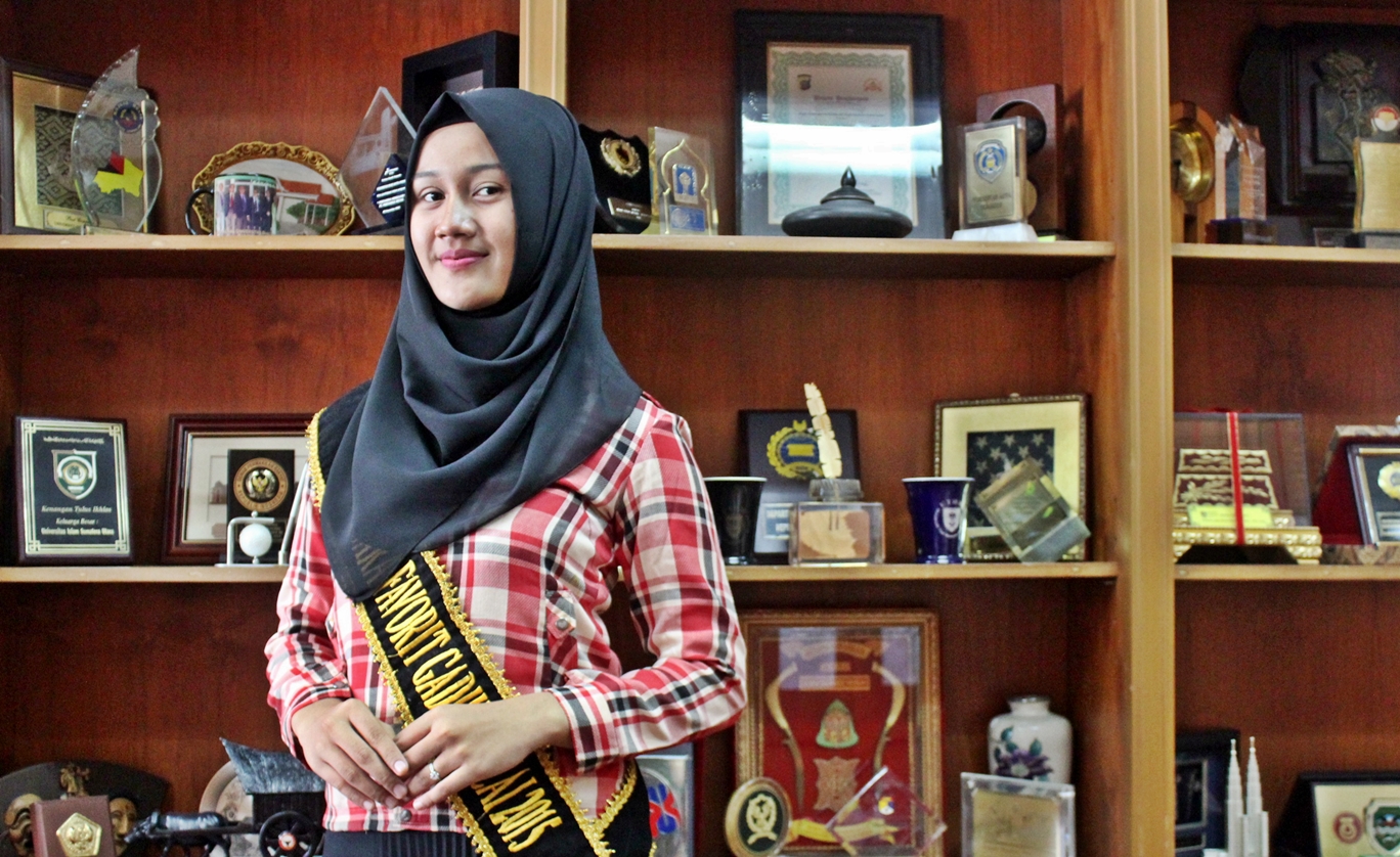 Kirana Pungki Apsari, Mahasiswa Universitas Bung Hatta Jadi Gadih Kincai Tahun 2015
