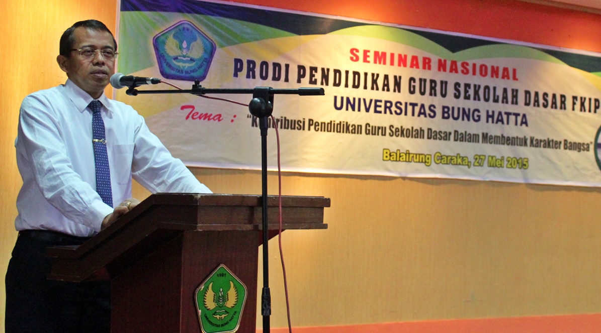 PGSD Universitas Bung Hatta Seminar Nasional Pendidikan Karakater