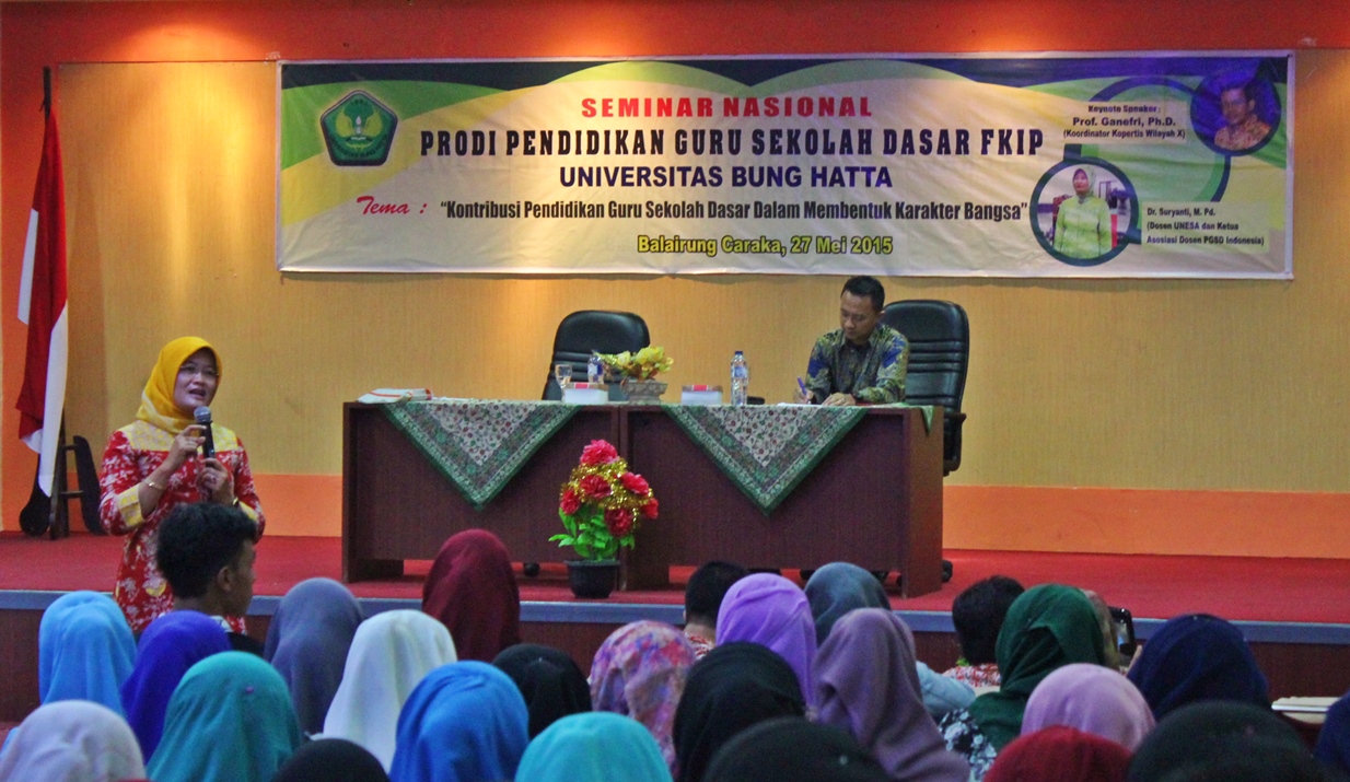 Seminar Nasional Peran PGSD dalam Membangun Karakter Bangsa