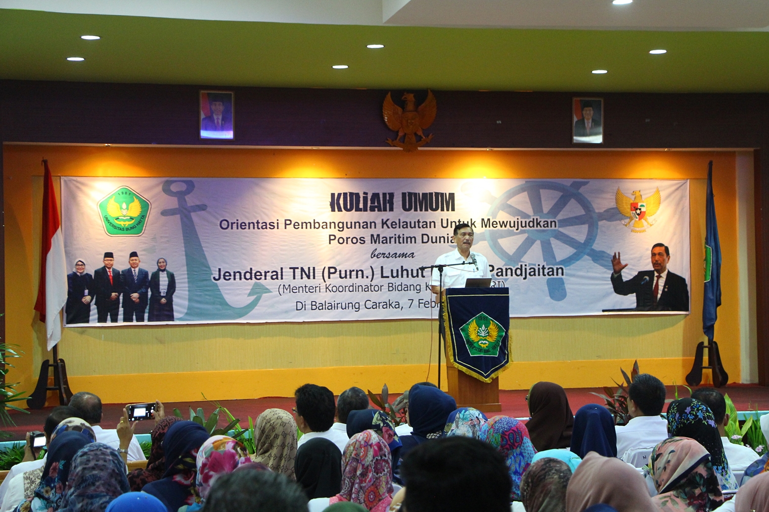 Menko Bidang Kemaritiman: Generasi Muda Harus Sikapi Perkembangan Teknologi