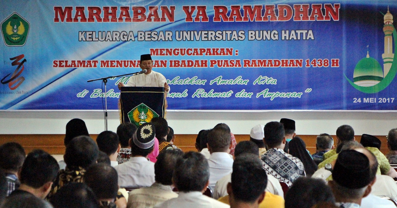 Universitas Bung Hatta Adakan Ceramah Agama Dalam Menyambut Bulan Ramadan 1438 H