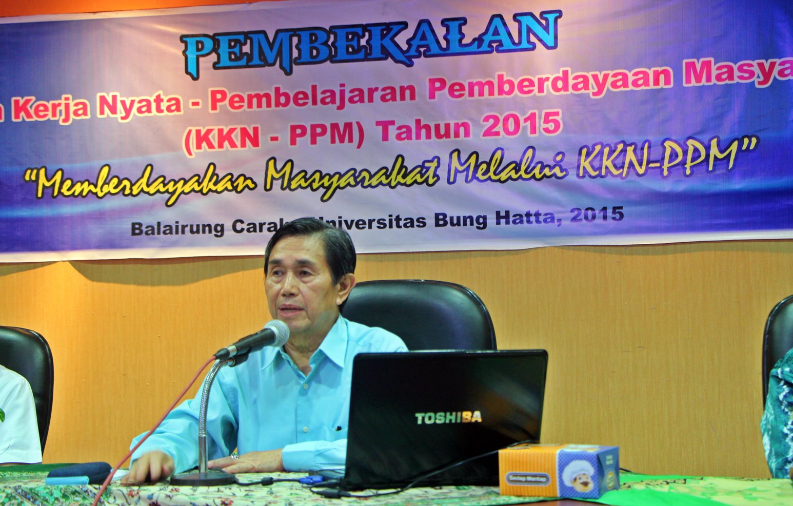 Mahasiswa KKN-PPM UBH Harus Bertindak Ilmiah Dalam  Pemberdayaan  Masyarakat