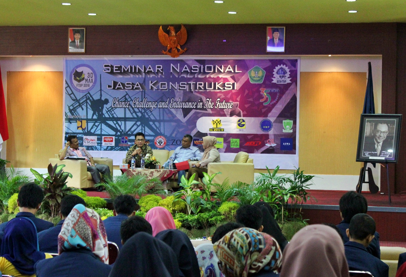 BEMM FTSP Gelar Seminar Nasional Jasa Konstruksi
