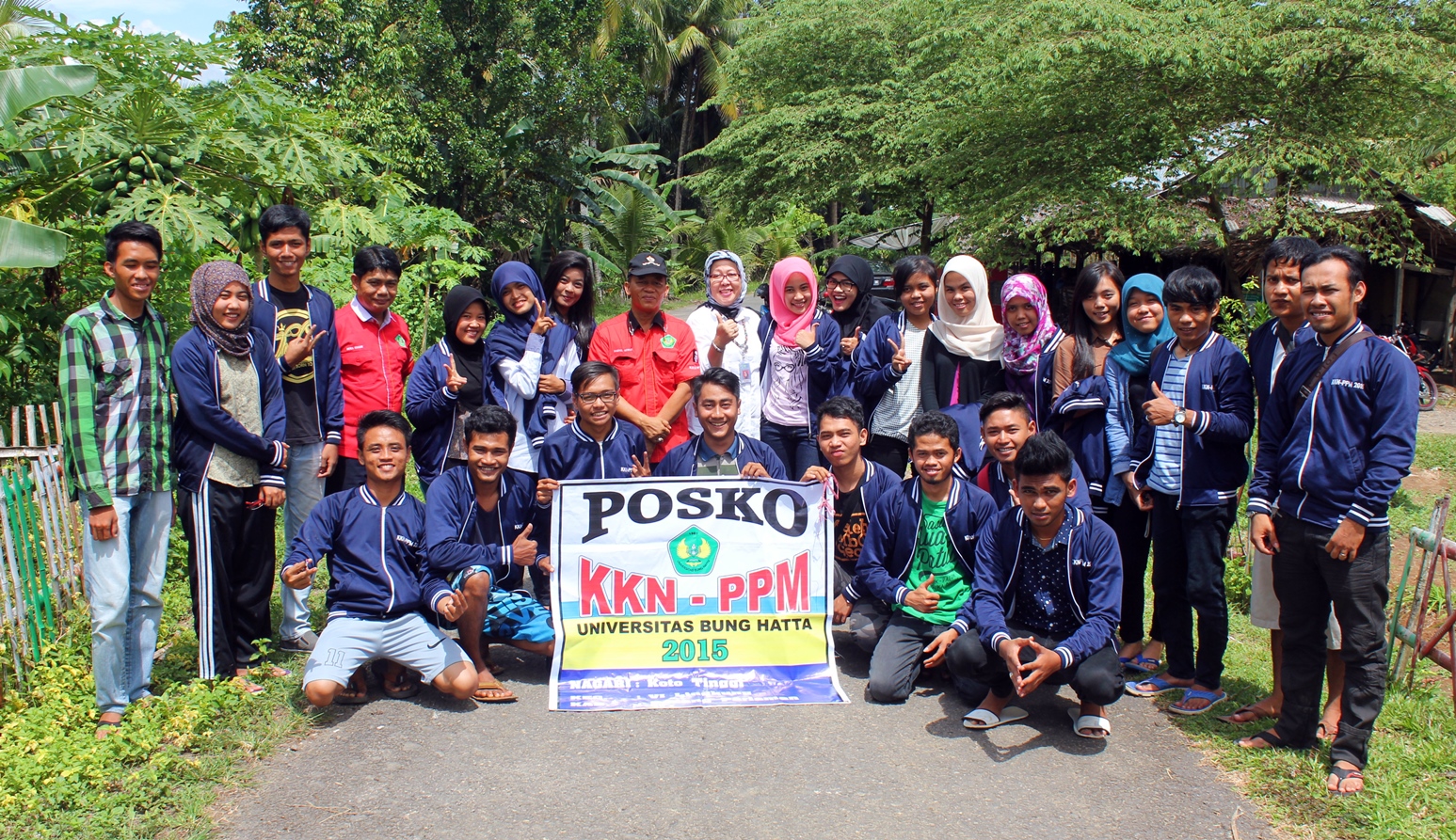 Monitoring Kedua Mahasiswa KKN-PPM Universitas Bung Hatta