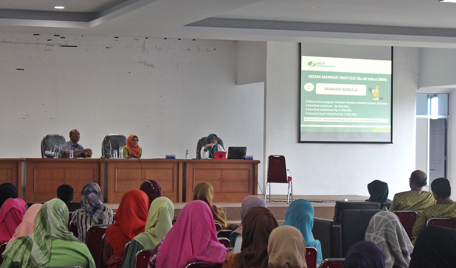 Universitas Bung Hatta Sosialisasikan BPJS Ketenagakerjaan