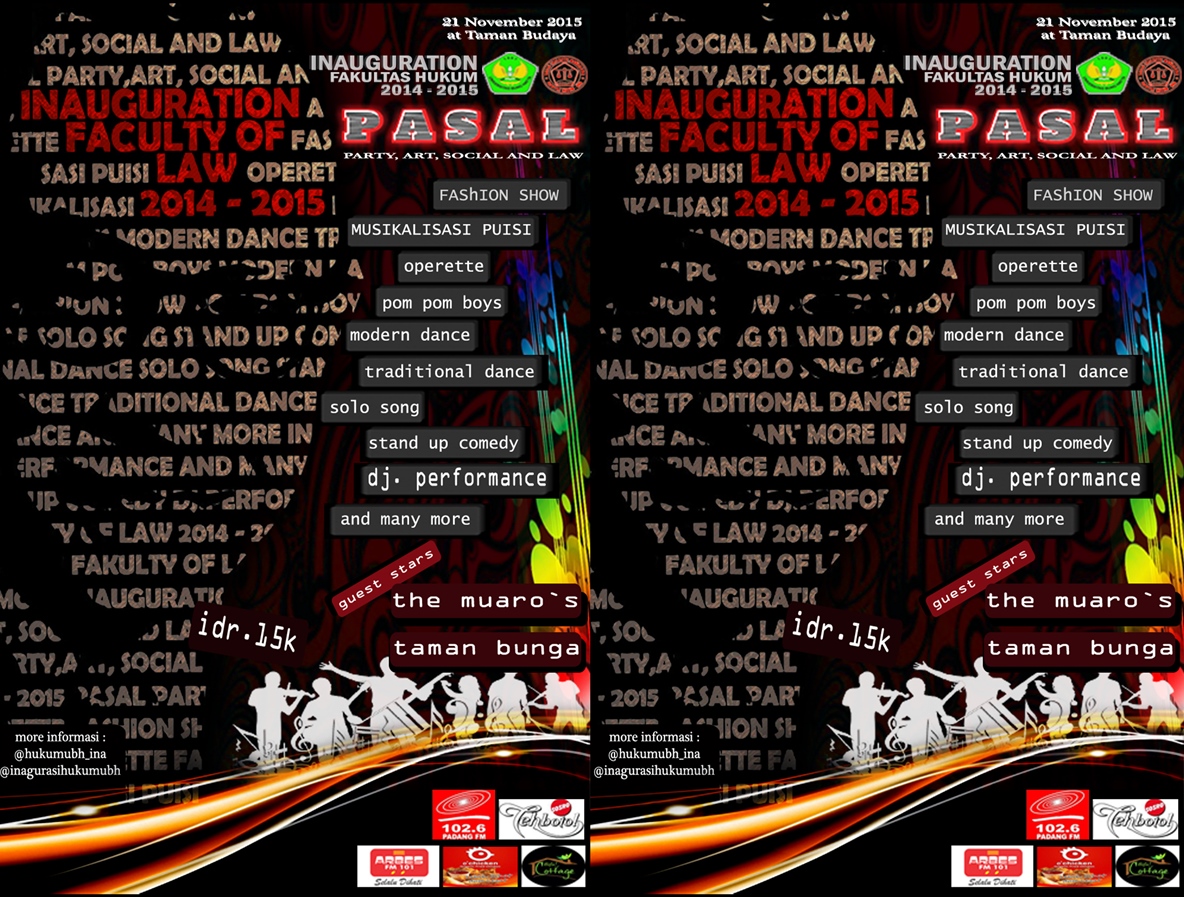 Inaugurasi "PASAL" Mahasiswa Fakultas Hukum Universitas Bung Hatta